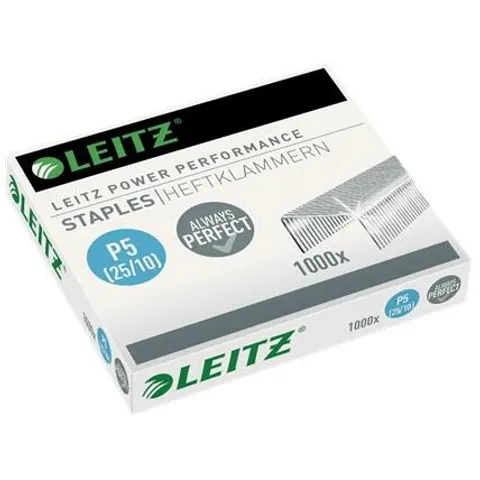 LEITZ Heftklammern 25/10, verzinkt – Bild 1