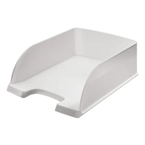LEITZ 52330001 - Leitz Plus letter tray, jumbo, white – image 1