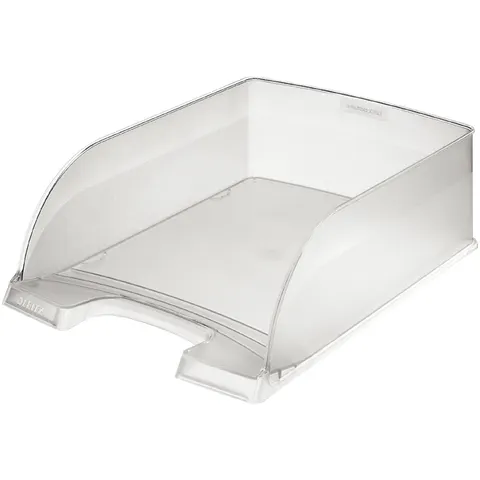 Brievenbak Leitz Plus Slim A4 grijs – afbeelding 1