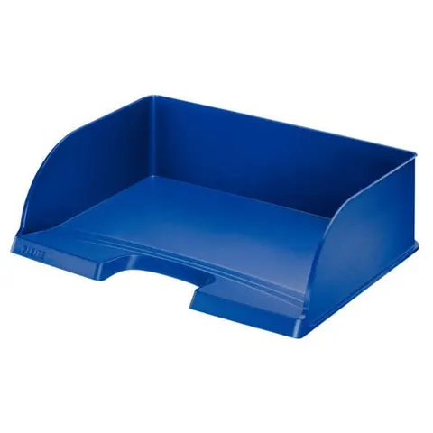 LEITZ Briefablage Jumbo quer Plus DIN A4 quer blau – Bild 1