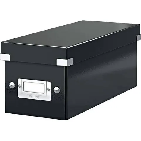 LEITZ 60410095 - Archive box C&S WOW CD, black – image 1
