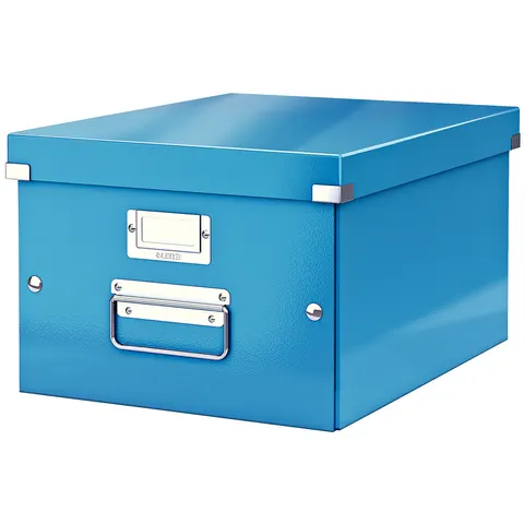 LEITZ 60440036 - Archive box C&S WOW, medium, blue – image 1