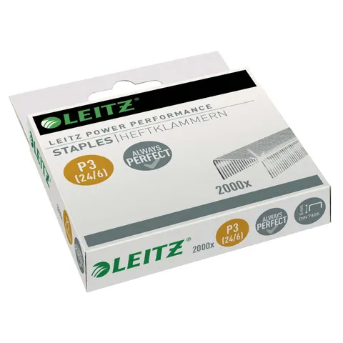 LEITZ Heftklammern P3 24/6 – Bild 1