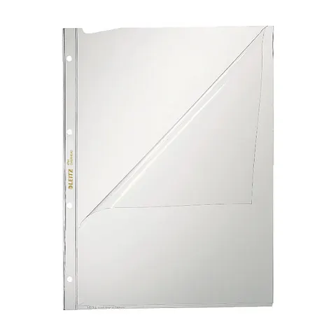 LEITZ Prospekthüllen DIN A4 0.08 mm glasklar – 430819 – Bild 1