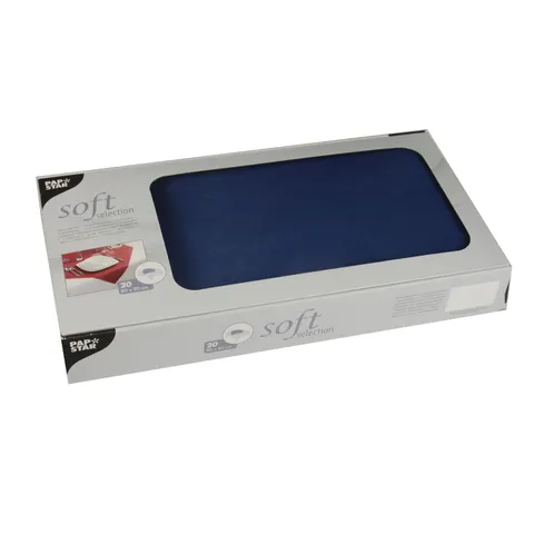 STARPAK Mitteldecke , soft selection, , dunkelblau – Bild 1
