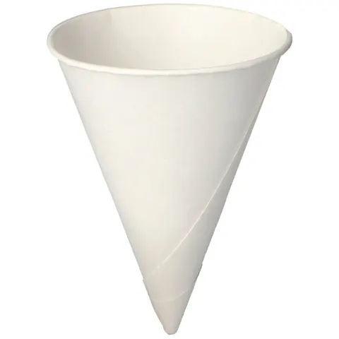 PAPSTAR Spitzbecher 7.5 cm 0,12 l weiß – Bild 1