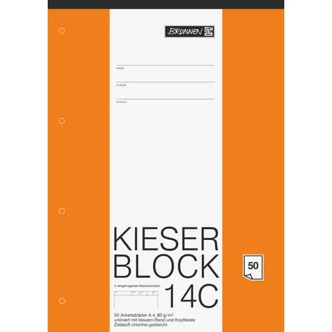 BRUNNEN Arbeitsblock DIN A4 blanko – 1042924 – Bild 1