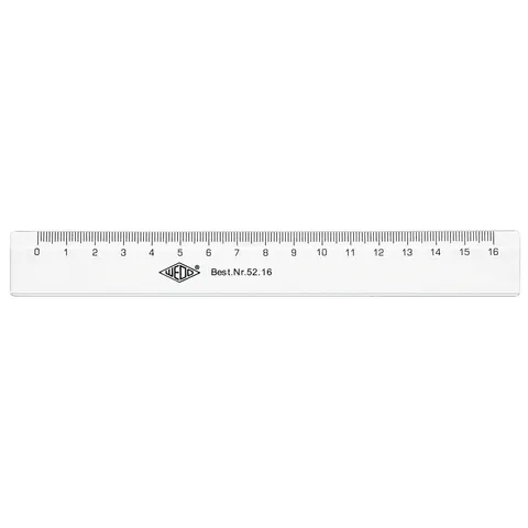 WEDO Lineal 18 cm – Bild 1