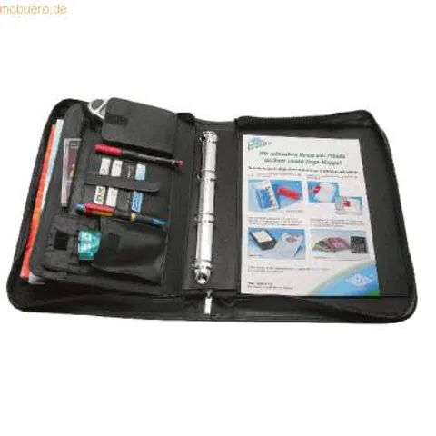 Wedo Vergader Map A4 Zwart – afbeelding 1