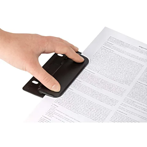 WEDO Taschenlocher schwarz – Bild 1