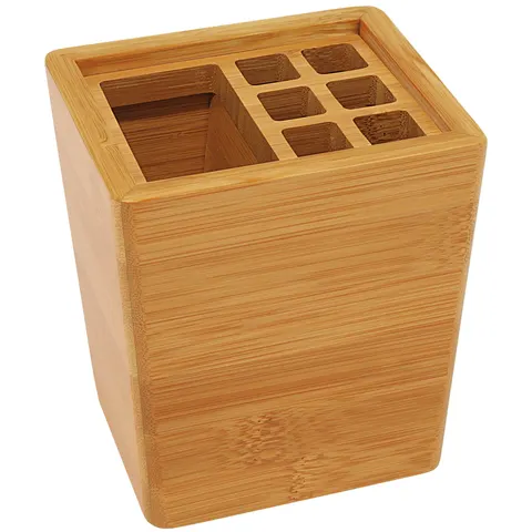 Bamboe Pennen Houder – afbeelding 1