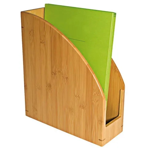 Bamboe Magazine Houder – afbeelding 1