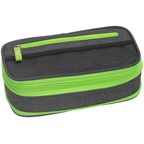 Wedo Etuin NEON 'Stretch' - Groen/Antraciet – afbeelding 1