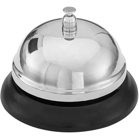 WEDO Tischglocke silber – Bild 1