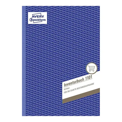 AVERY Zweckform Formularbuch , Inventurbuch, , A4, 50 Blatt – Bild 1