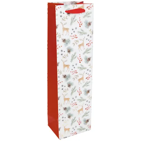 Sigel kerstflessentas 'Christmas Motifs Watercolor – afbeelding 1