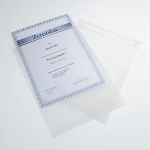 SIGEL Versandtaschen DIN C4 transparent – Bild 1