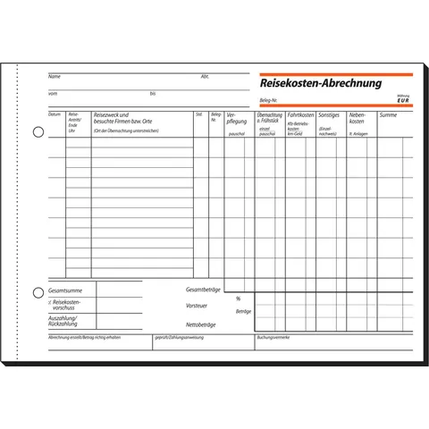 sigel Formularbuch , Urlaubsantrag, , A5 quer, SD – Bild 1