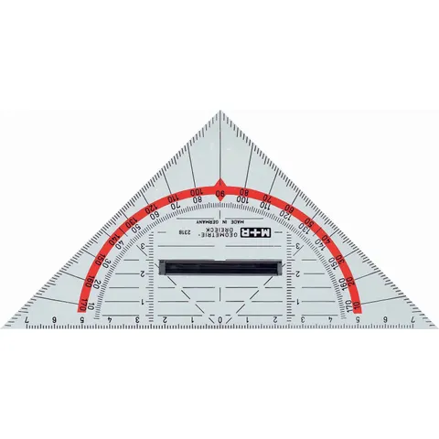 M + R Geodreieck 16,0 cm – Bild 1