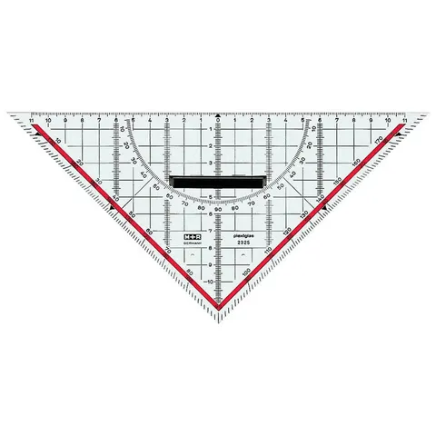 M + R Geodreieck - 25,0 cm – Bild 1