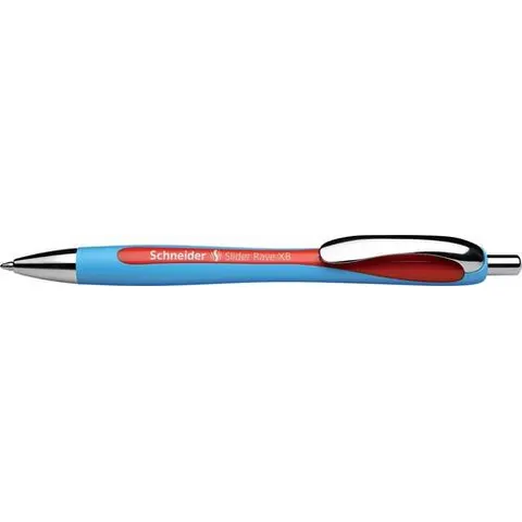Balpen Schneider Slider Rave extra breed rood – afbeelding 1