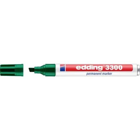 edding 3300 Permanentmarker grün – Bild 1