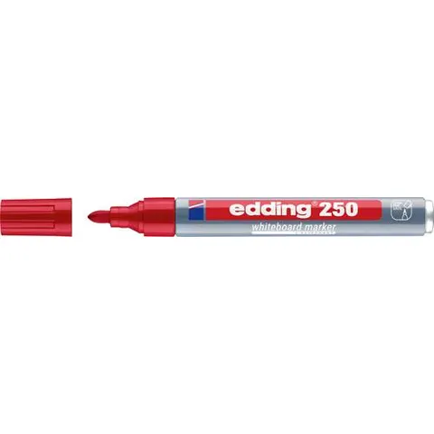 EDDING 250RT - Whiteboard marker/red/1.5 - 3.0 mm – image 1