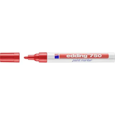 EDDING 750RT - Paint marker, red, 2.0 - 4.0 mm – image 1