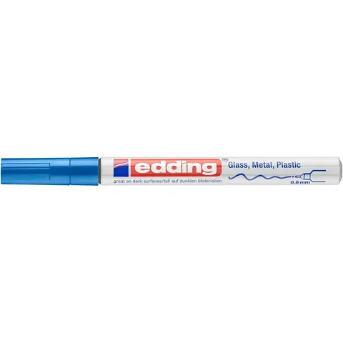 EDDING 780BL - Paint marker, blue, 0.8 mm – image 1