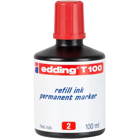 edding Nachfülltusche rot – Bild 1