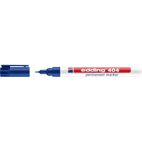 EDDING 404BL - Permanent marker/blue/0.75 mm – image 1
