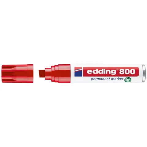 EDDING 800RT - Permanent marker/red/4.00 - 12.00 mm – image 1