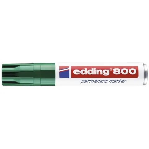 Viltstift edding 800 schuin 4-12mm groen – afbeelding 1