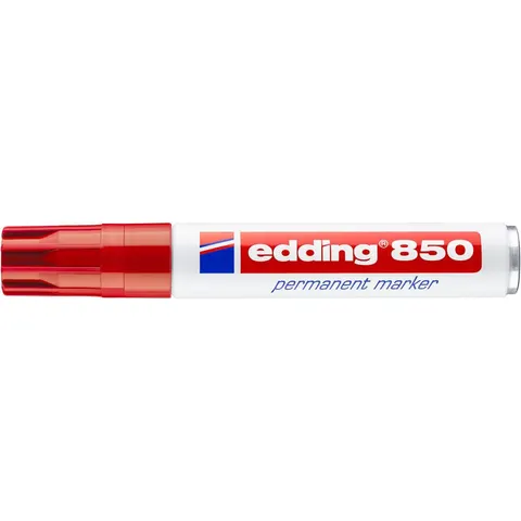 edding 850 Permanentmarker rot – Bild 1