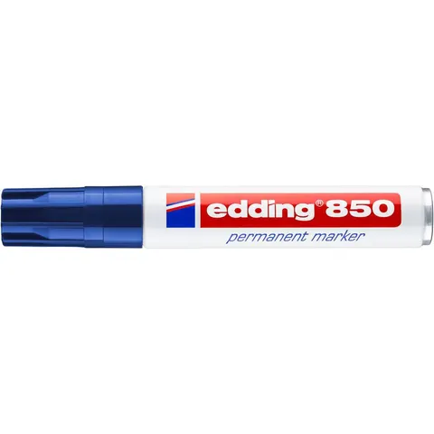 edding 850 Permanentmarker blau – Bild 1