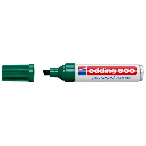 edding 500 Permanentmarker grün – Bild 1