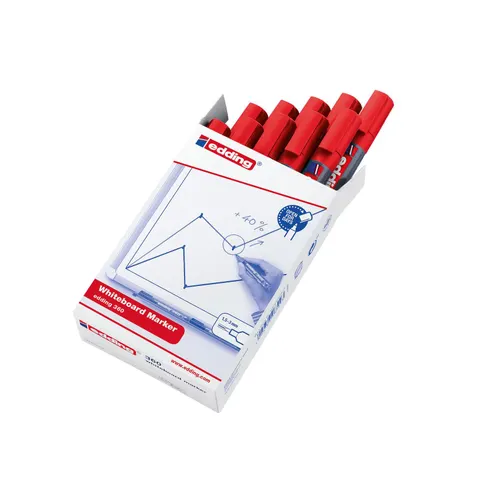 Whiteboard marker Edding 360-004 Rood – afbeelding 1