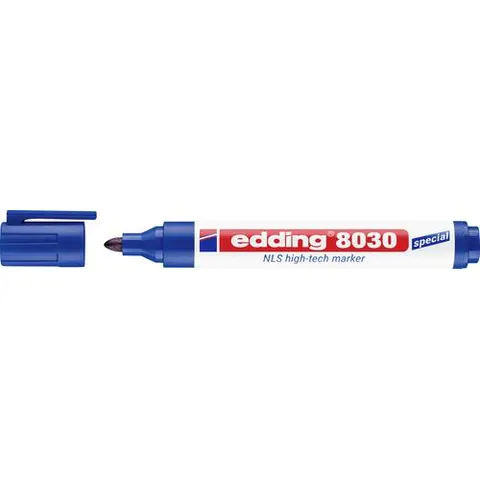 Edding NLS High-Tech marker e-8030 - Blauw – afbeelding 1