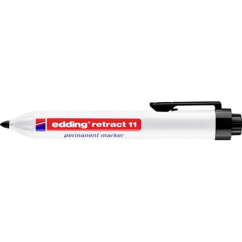 Edding Permanentmarker Nr. 11 schwarz – Bild 1