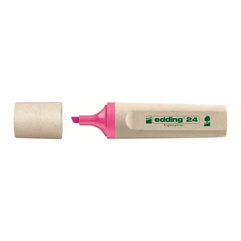 Markeerstift edding 24 EcoLine roze – afbeelding 1