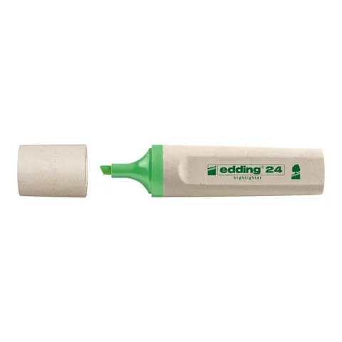 EDDING 24GN - eco-friendly text marker, green – image 1