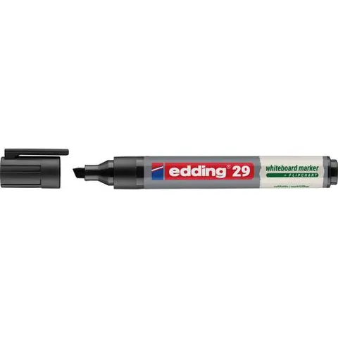 1x Edding Whiteboard Marker - Ecoline - 29 - Zwart – afbeelding 1