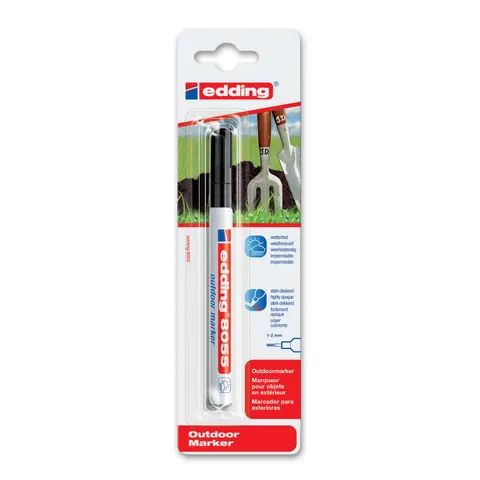 EDDING 8055SW - Outdoor marker, black – image 1