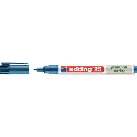 Viltstift edding 25 EcoLine rond 1mm blauw – afbeelding 1