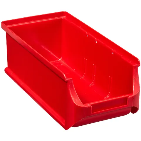 allit open fronted storage bin ProfiPlus Box 2L, gemaakt van PP, rood – afbeelding 1