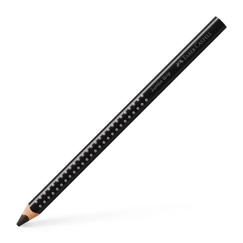 FABER-CASTELL Jumbo Grip Buntstift Schwarz – Bild 1