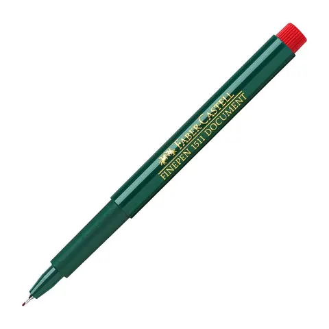 FABER-CASTELL Finepen 1511 - rot – Bild 1