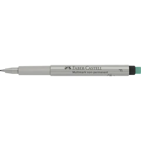 FABER-CASTELL NonPermanent-Marker MULTIMARK F, schwarz – Bild 1