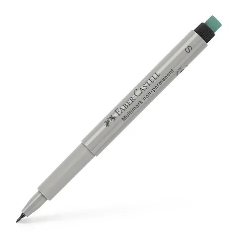 FABER-CASTELL NonPermanent-Marker MULTIMARK S, schwarz – Bild 1