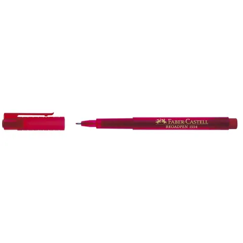 FABER-CASTELL Fineliner BROADPEN, rot – Bild 1